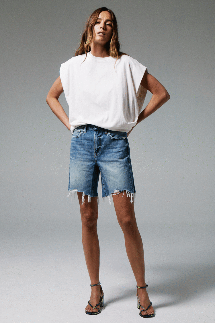 Pistola Trina Muscle Top White