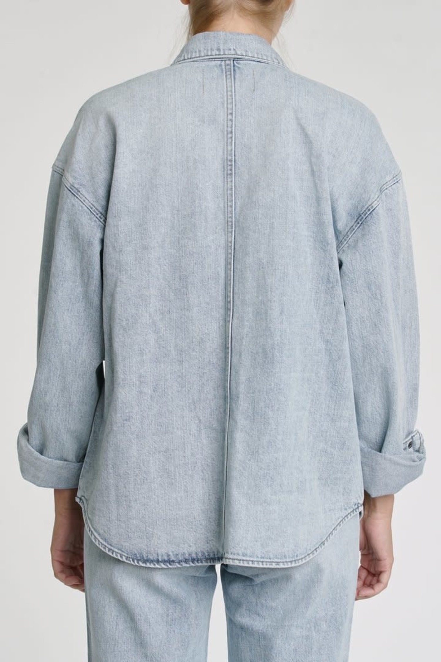 Pistola Frida Utility Denim Shacket Pistola Frida Utility Denim Shacket