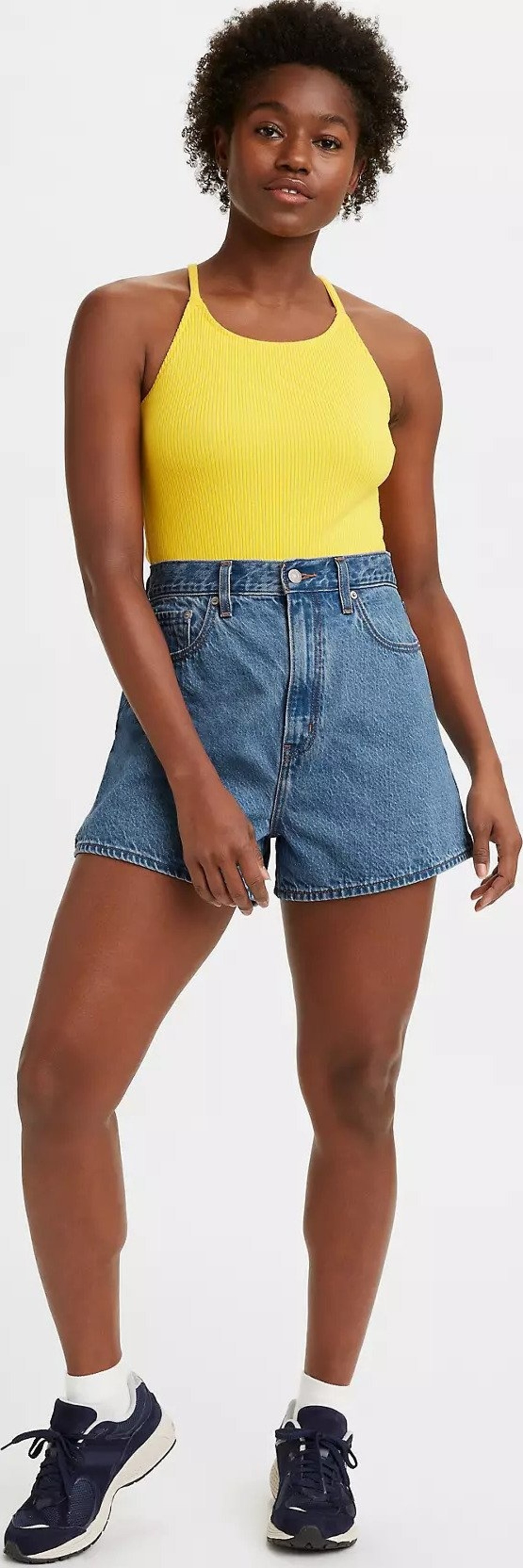 Top 33+ imagen levi’s high loose shorts number one