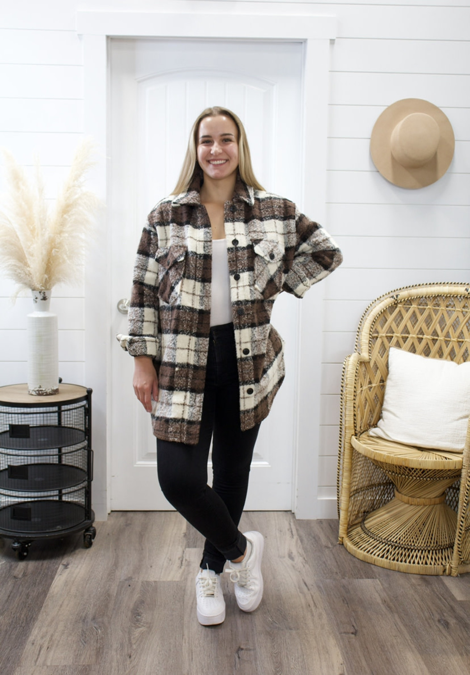 Rd Style Plaid Coat 2025