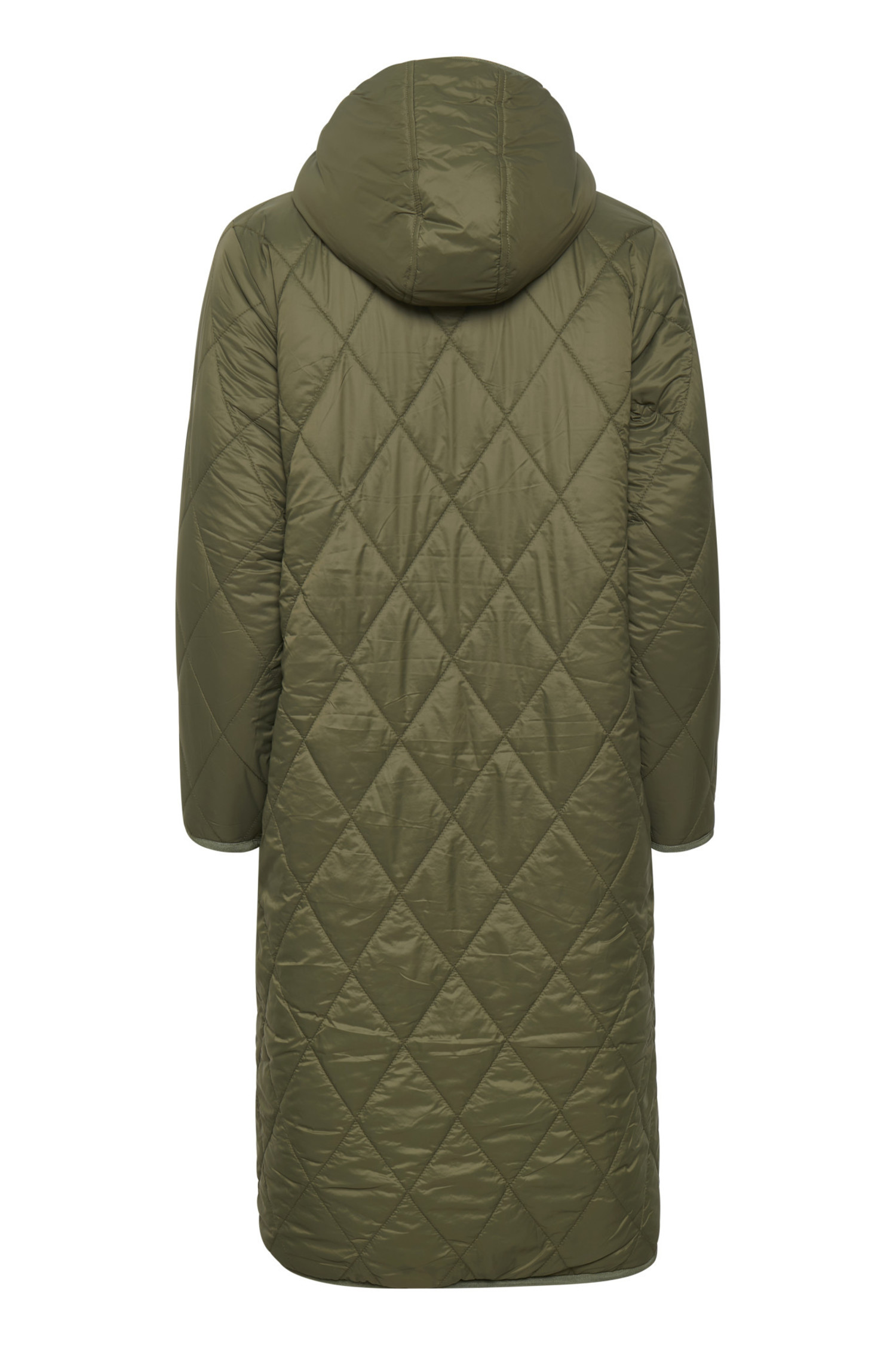 Part Two Womens Diamond Quilted Coat Lauren Ralph Lauren Buckle