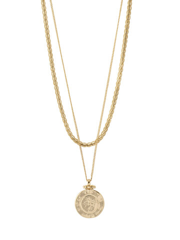 Pilgrim Jewellery Nomad Necklace 2 in 1 Gold