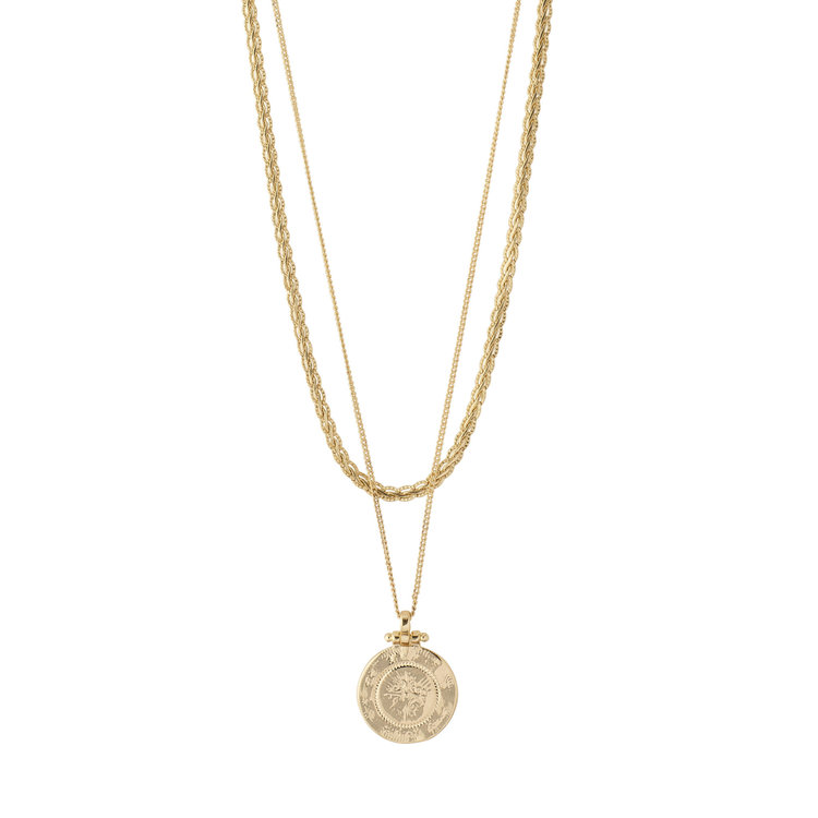Pilgrim Jewellery Nomad Necklace 2 in 1 Gold