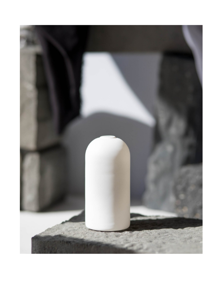 Everlasting Candle Company Wylie Vase White