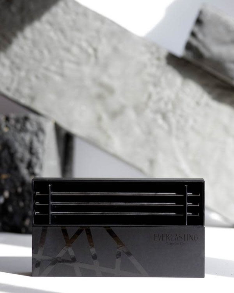 Everlasting Candle Company Candle Sticks 3 Pack Black