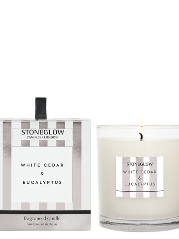 Stoneglow Modern Classic Tumbler White Cedar & Eucalyptus