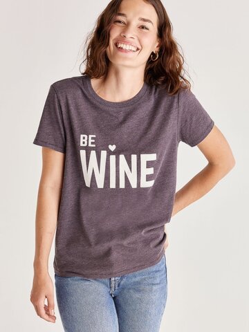 ZSupply Easy Be Wine Tee Shadow
