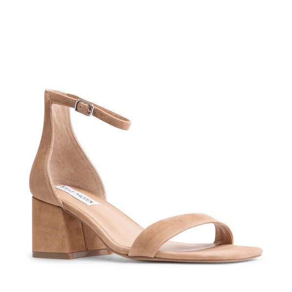 Steve Madden Imina Heel Tan Suede Tryst Boutique