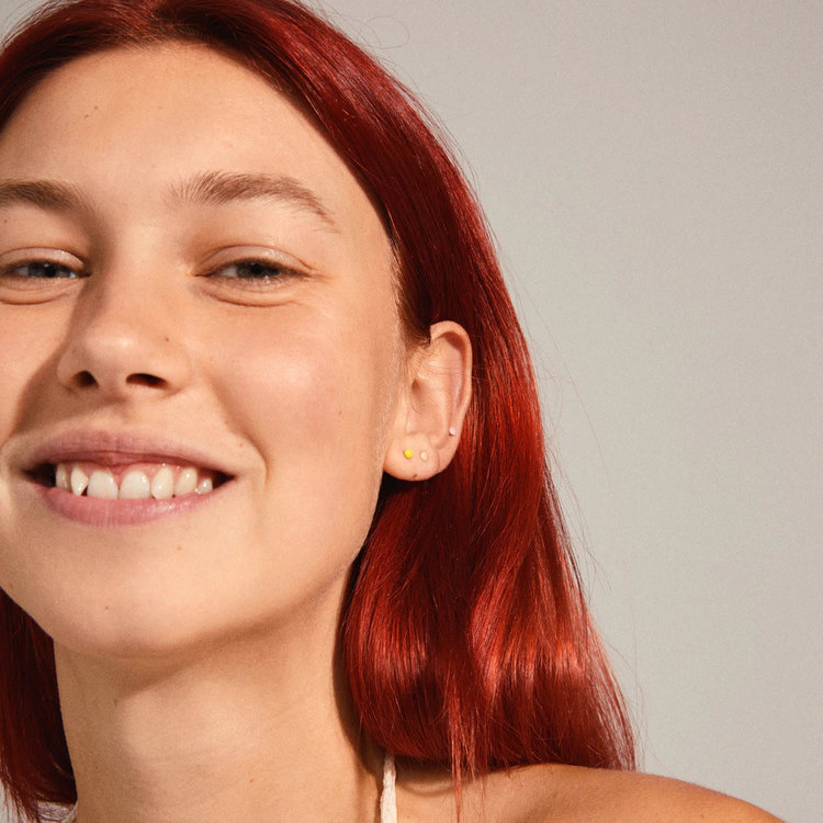 Pilgrim Jewellery Feodora Multi Micro Earrings Gold