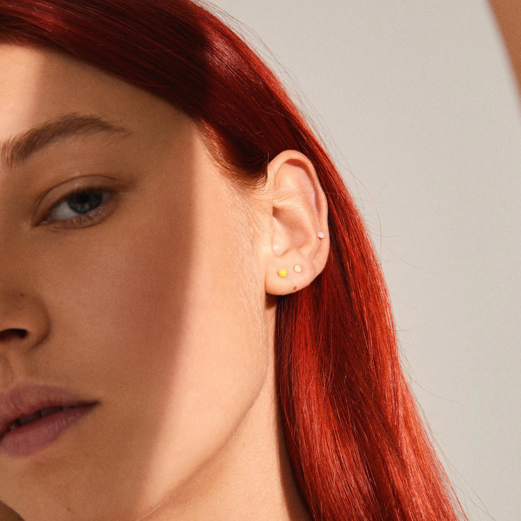 Pilgrim Jewellery Feodora Multi Micro Earrings Gold