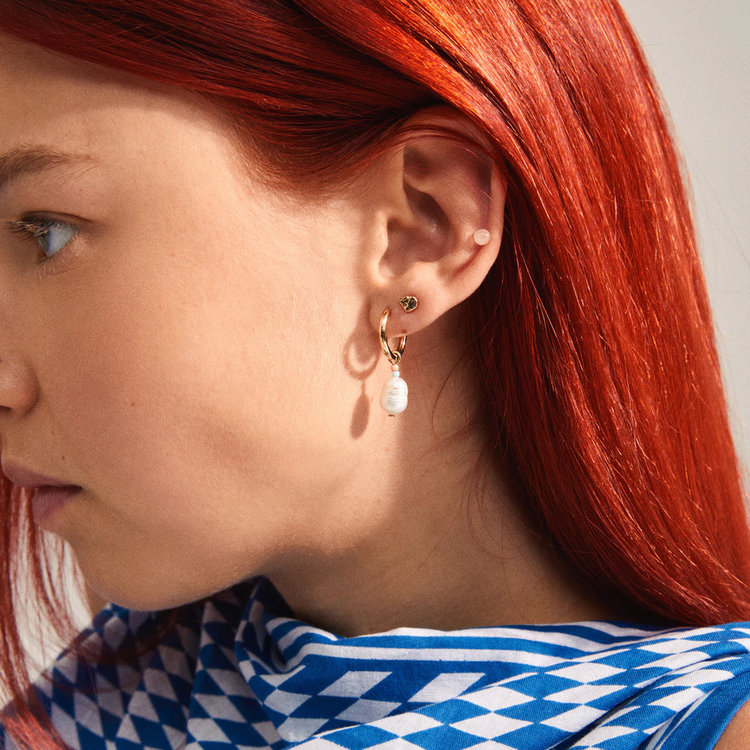 Pilgrim Jewellery Energetic Freshwater Pearl 3 in 1 Set Gold