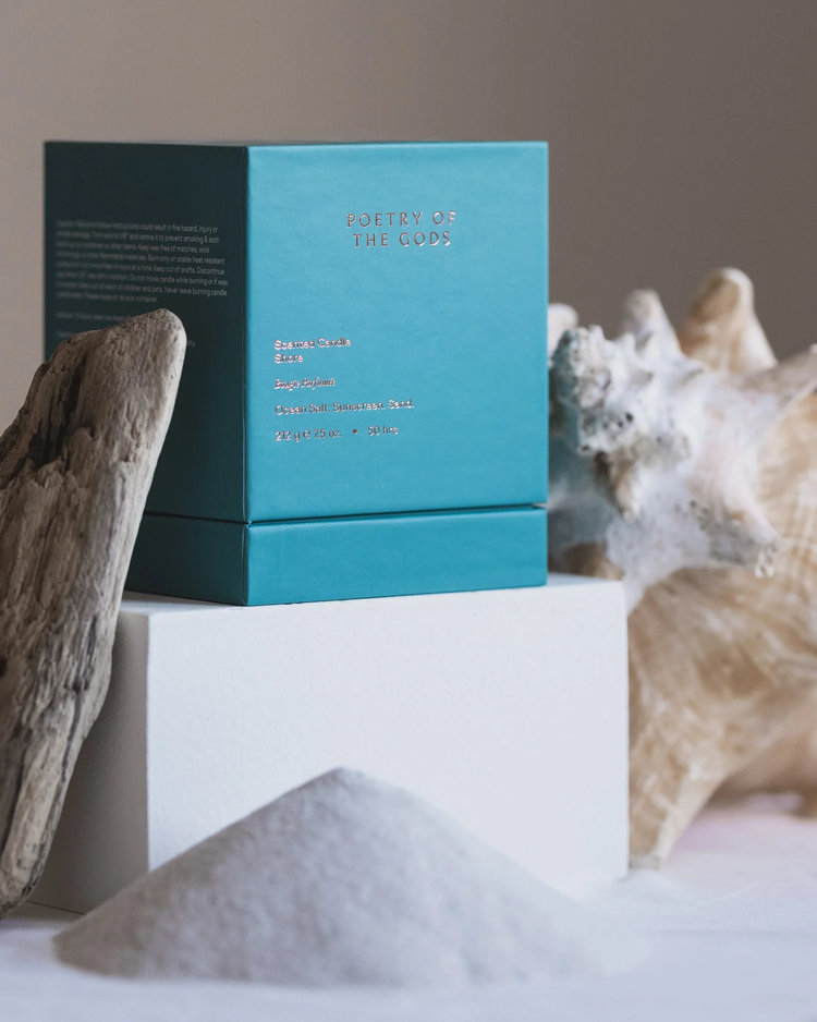 Poetry of the Gods Shore Candle