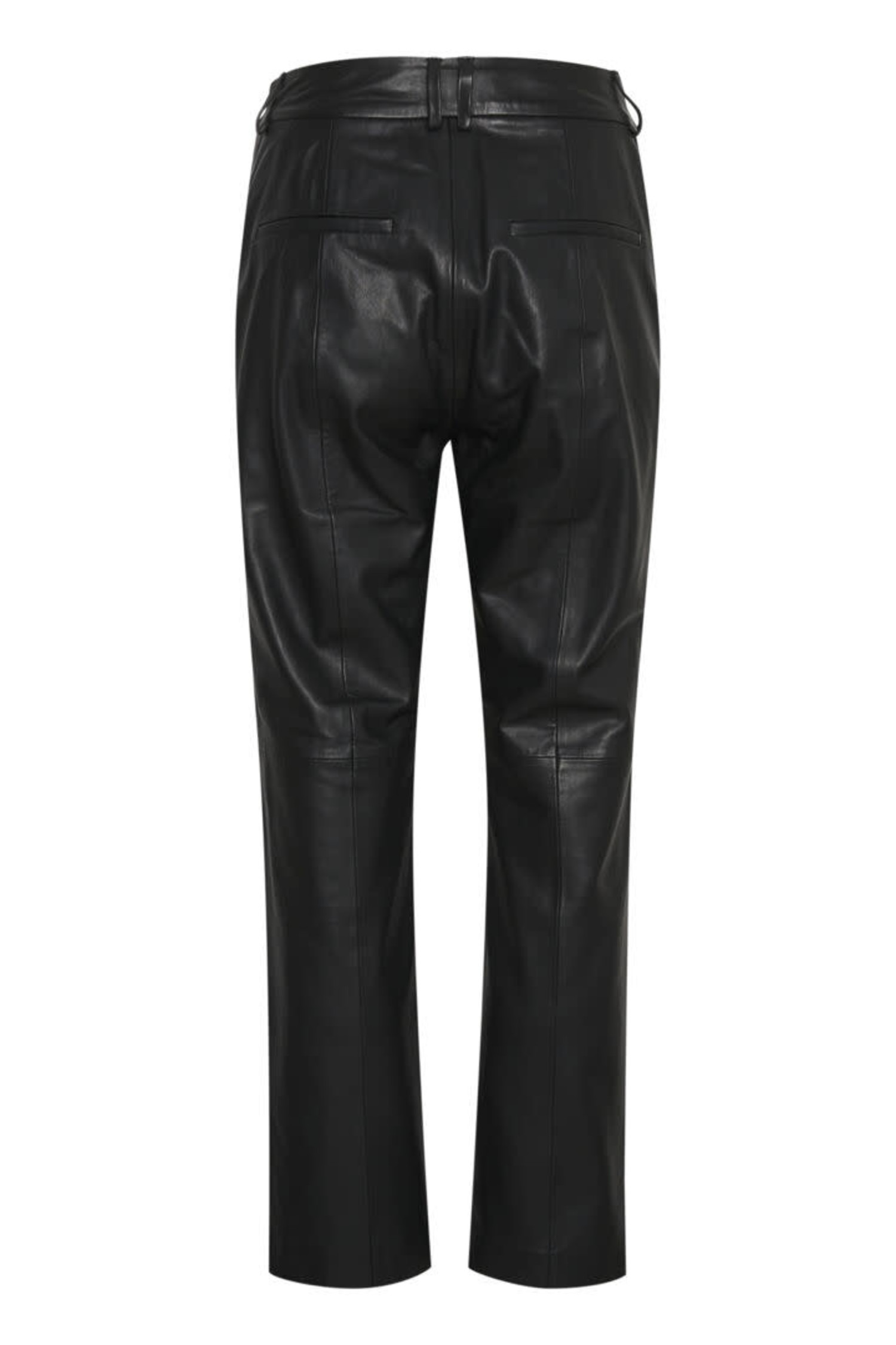 InWear  Wook Leather Trouser Black - Tryst Boutique