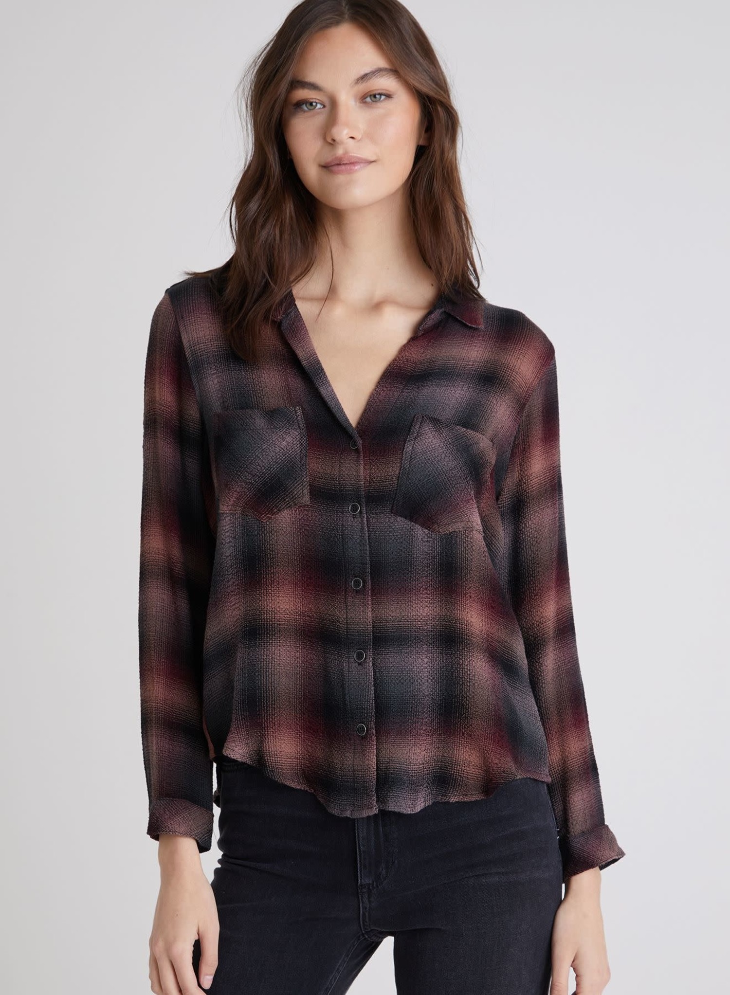  Plaid Flannel Shirt - Ladies' 142041-L