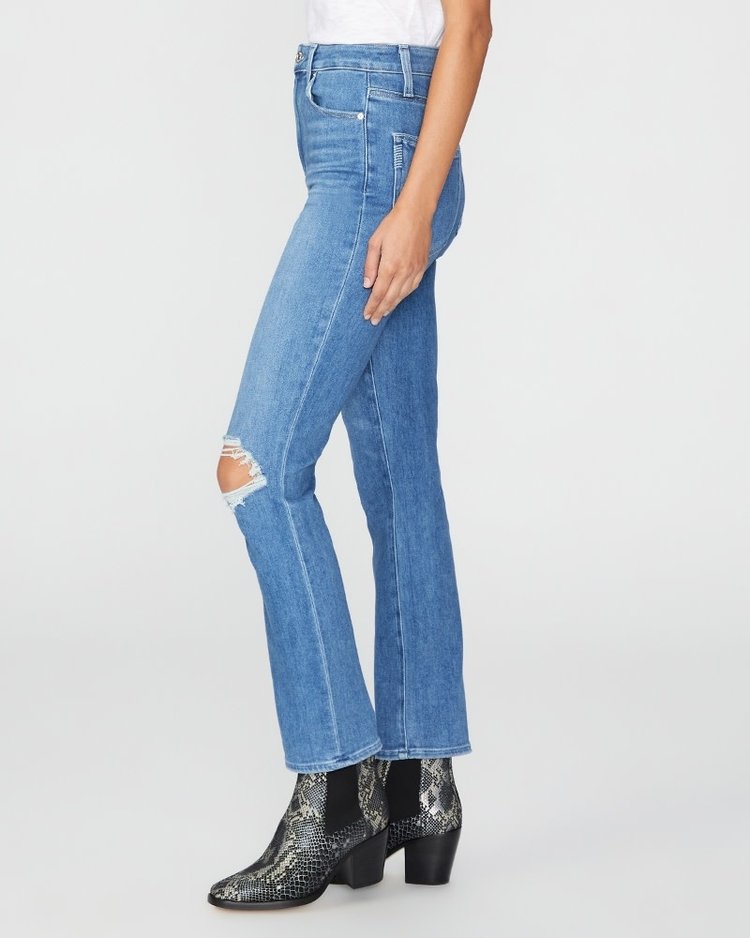 Paige Cindy Ultra High Rise - Heartbreaker Distressed