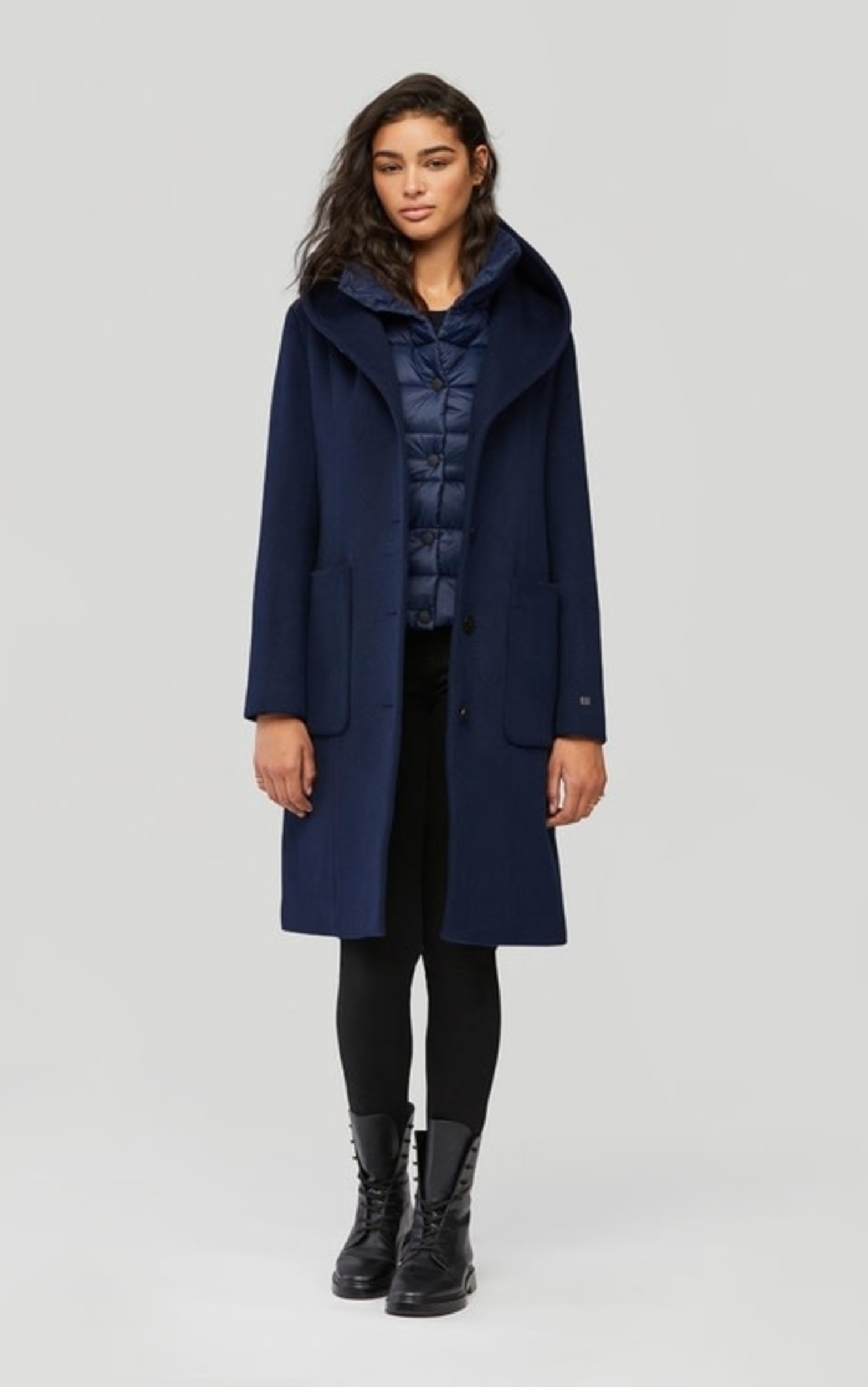  Pianpianzi Wool Coats for Women with Hood Fashion