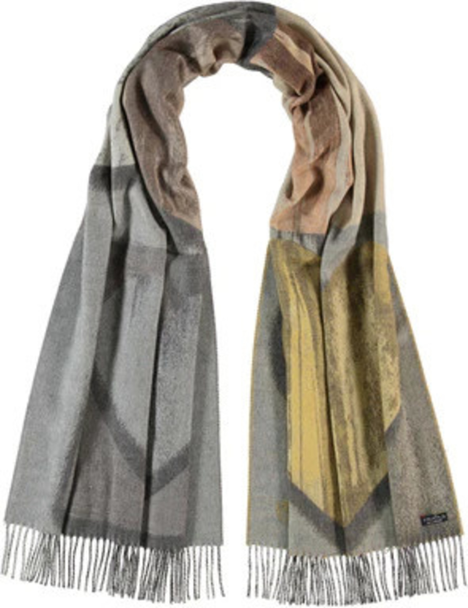 V.Fraas | Cashmink Scarf Asphalt Grey - Tryst Boutique