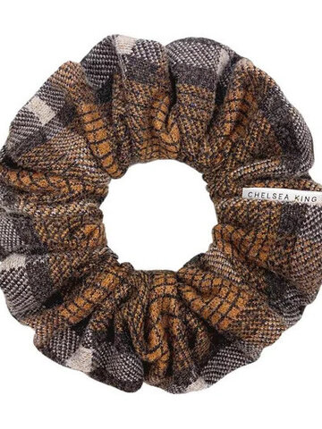Chelsea King Park Ave Holmes Check Scrunchie Classic