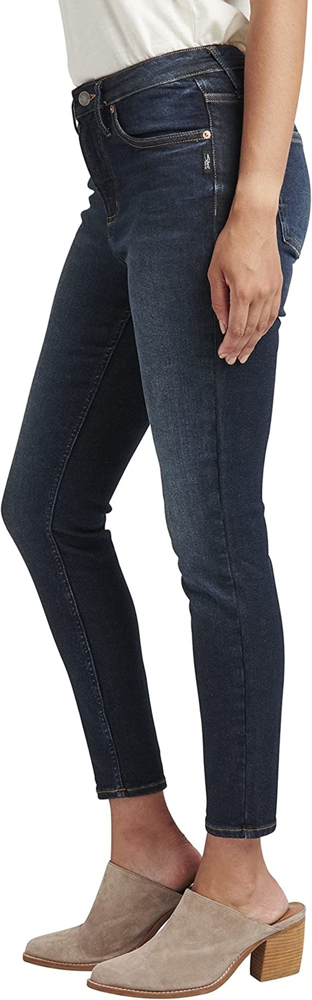 Silver For Us Infinite High Rise Skinny - Indigo