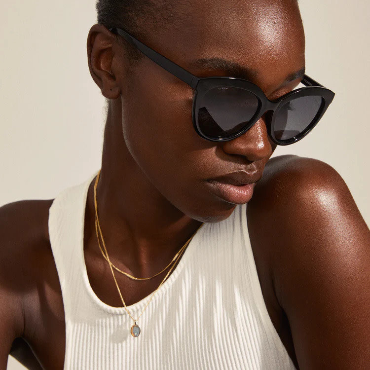 Pilgrim Jewellery Marlene Sunglasses Black
