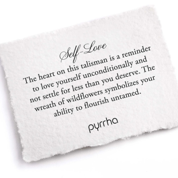 Pyrrha Self-Love Talisman Silver