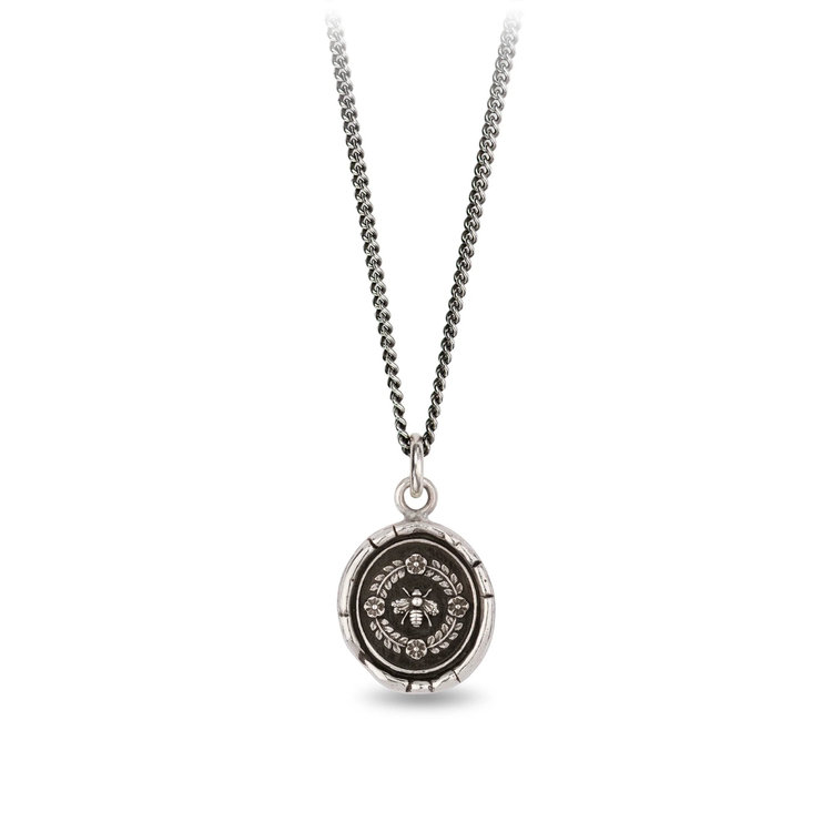 Pyrrha Honeybee Talisman Silver