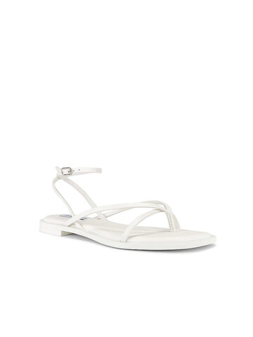 Steve Madden Agree Sandal White