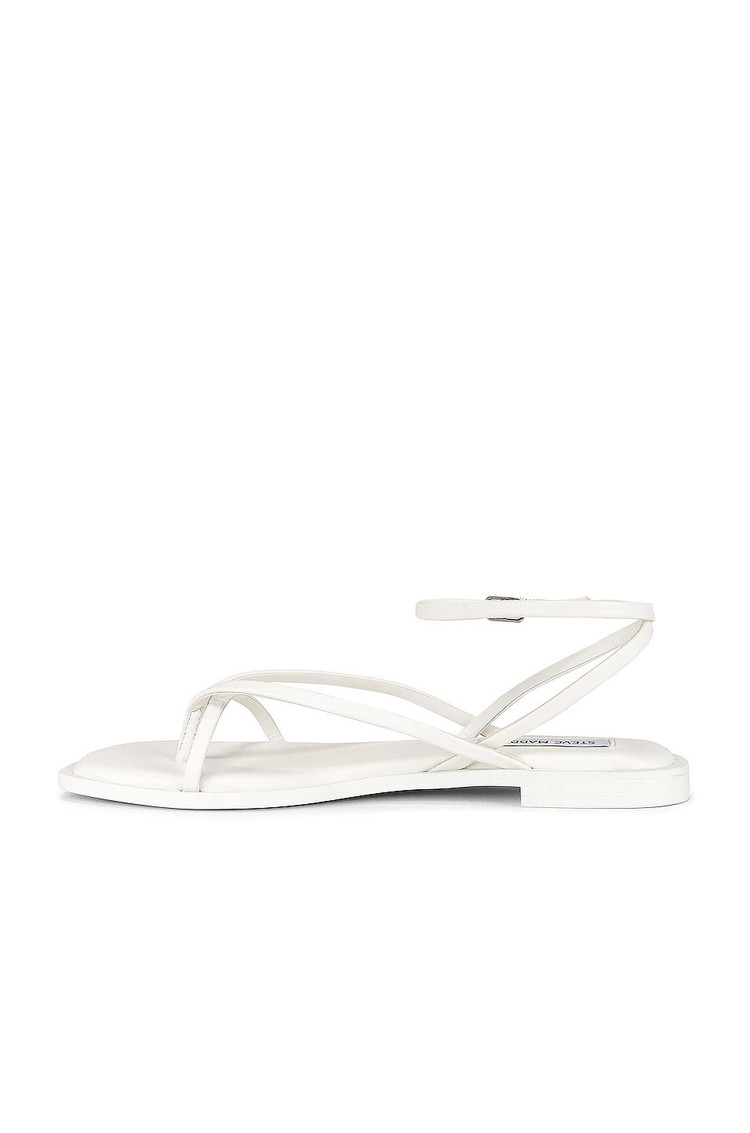 Steve Madden Agree Sandal White