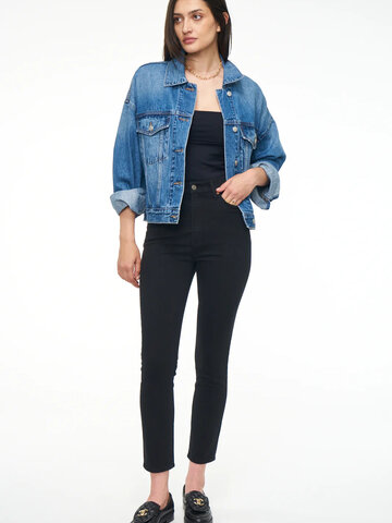 Pistola Kate High Rise Slim Straight Pant - Jasper