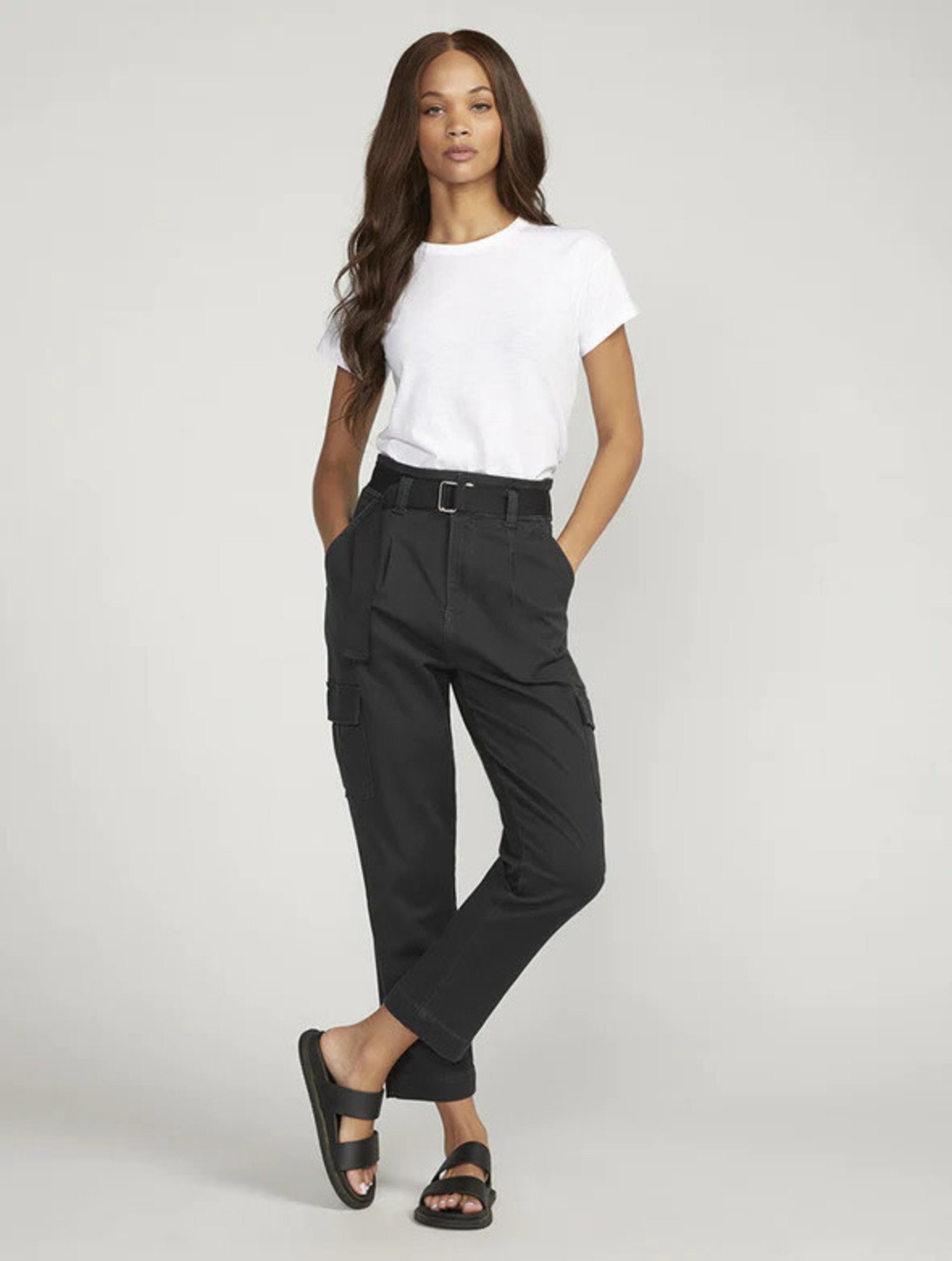 Matteau Relaxed Cargo Pant White