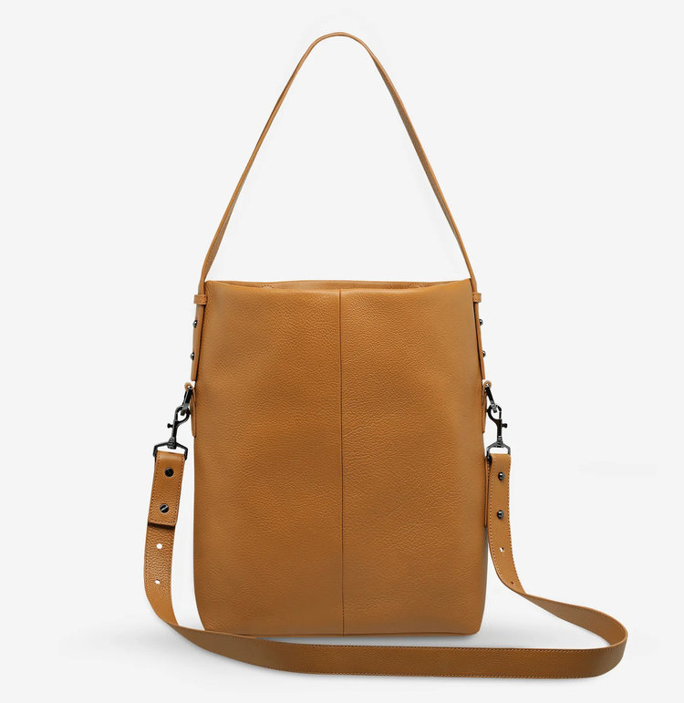 Status Anxiety Ready and Willing Handbag Tan