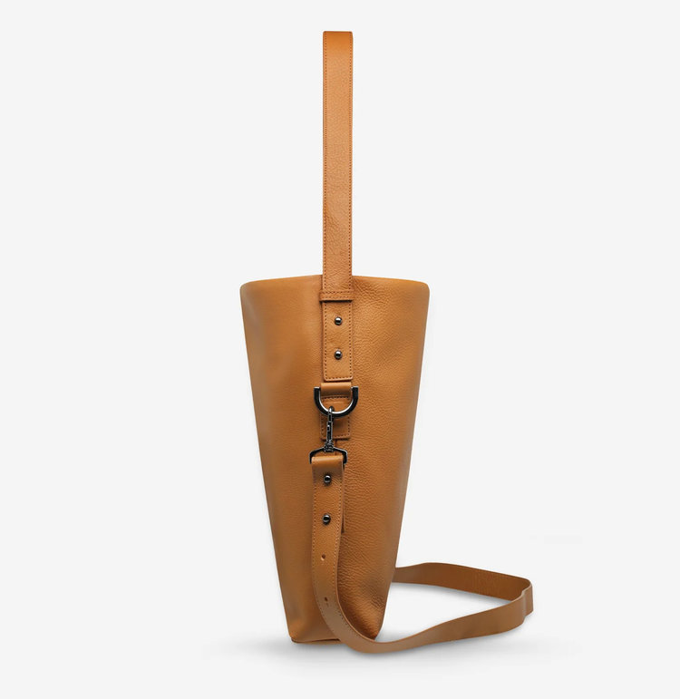 Status Anxiety Ready and Willing Handbag Tan