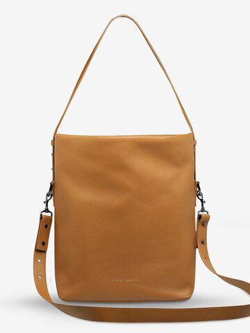 Status Anxiety Ready and Willing Handbag Tan