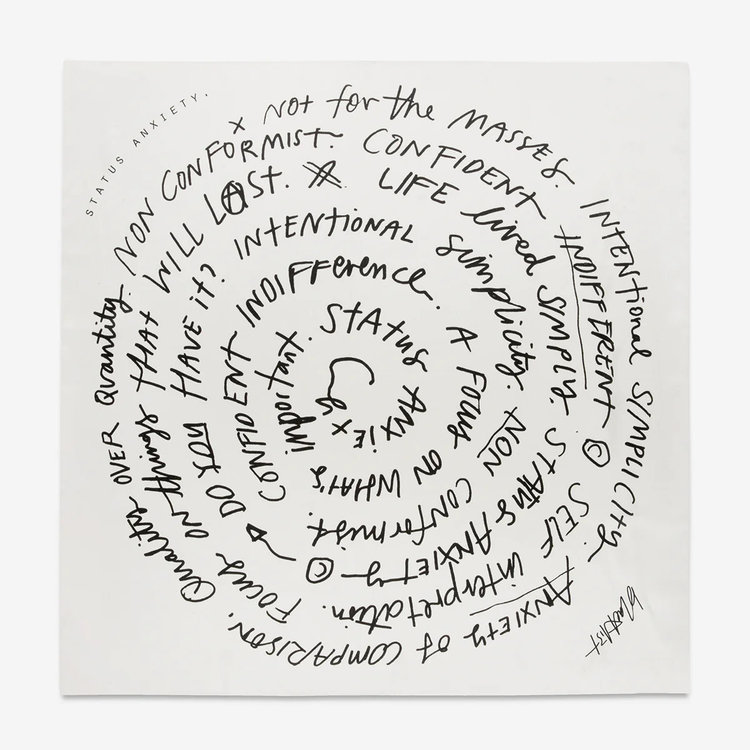 Status Anxiety Do You Have It Scarf