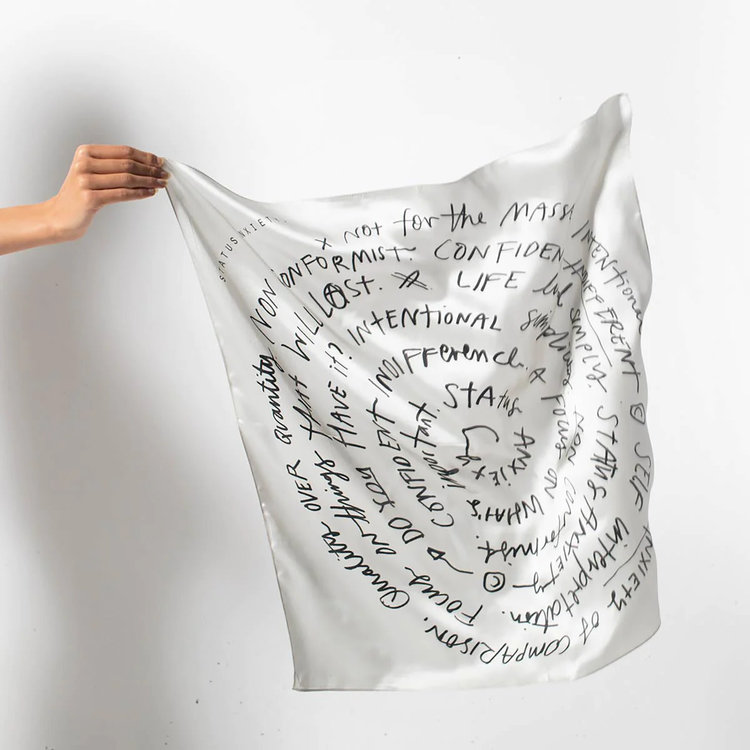 Status Anxiety Do You Have It Scarf