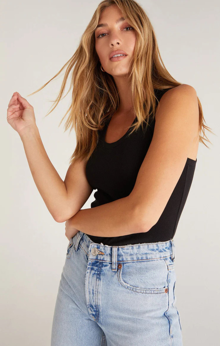 ZSupply Sirena Rib Tank Black
