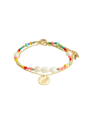 Pilgrim Jewellery MSF 2-in-1 Pearl Bracelet Set Gold