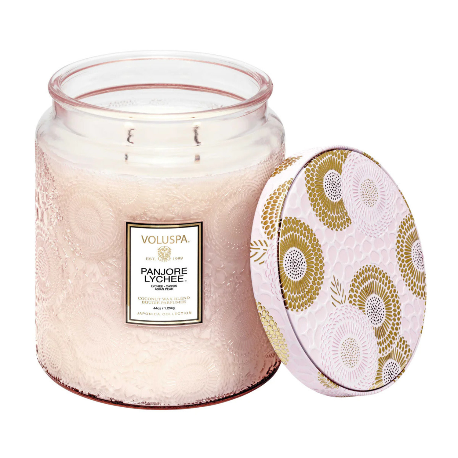 Voluspa Panjore Lychee Luxe Jar Candle