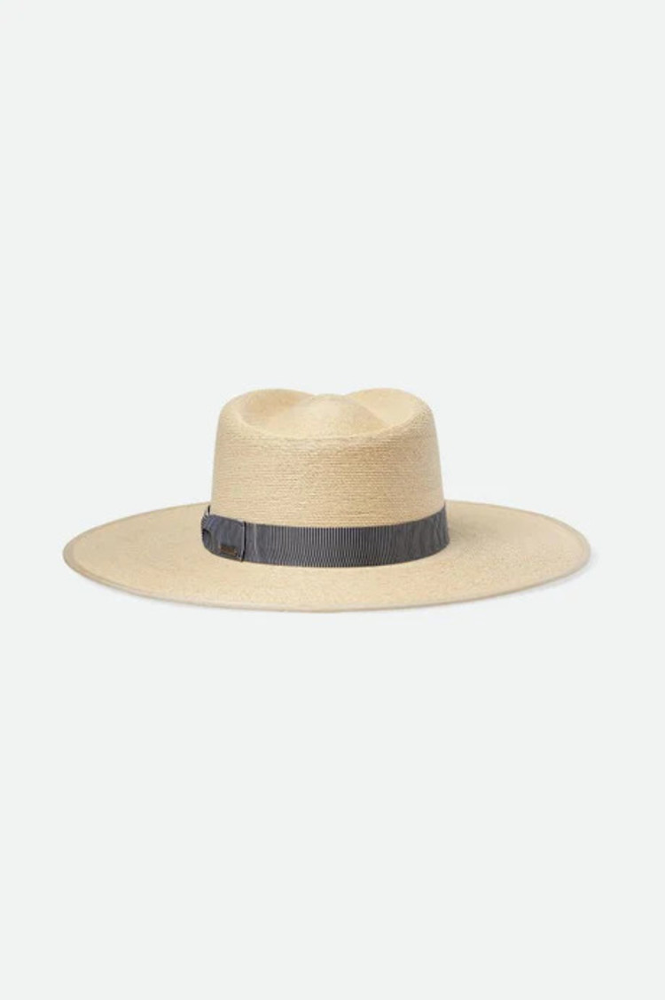 Brixton Jo Straw Rancher Natural/Black/White