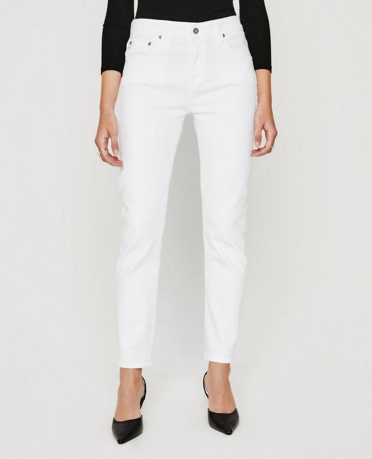 AG Denim Ex-Boyfriend - 1 Year Classic White