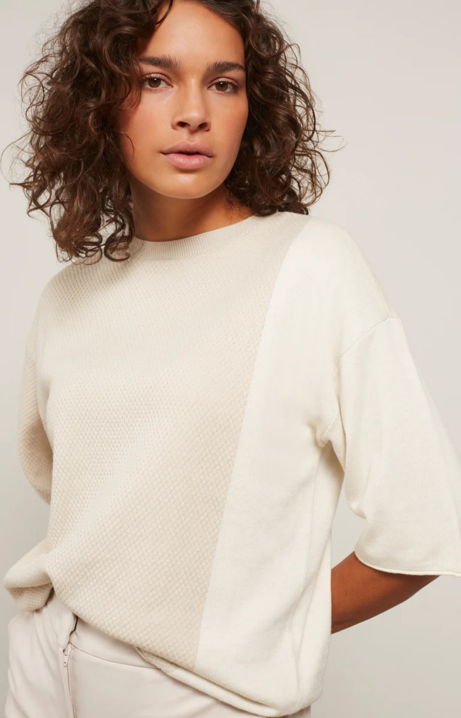 Sand color sweater sale