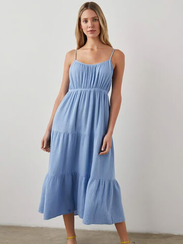 Rails Blakely Dress Vista Blue