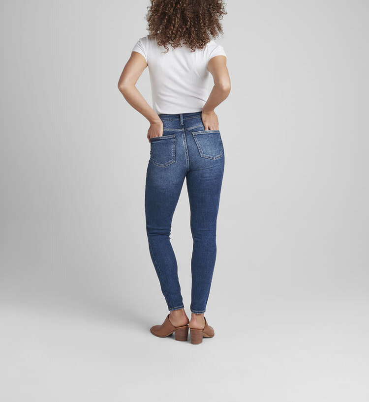 Silver For Us Infinite High Rise Skinny - Indigo