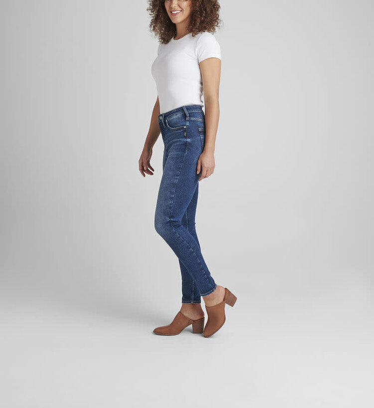 Silver For Us Infinite High Rise Skinny - Indigo