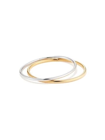 Jenny Bird Dane Bangle Set Two Tone Lg