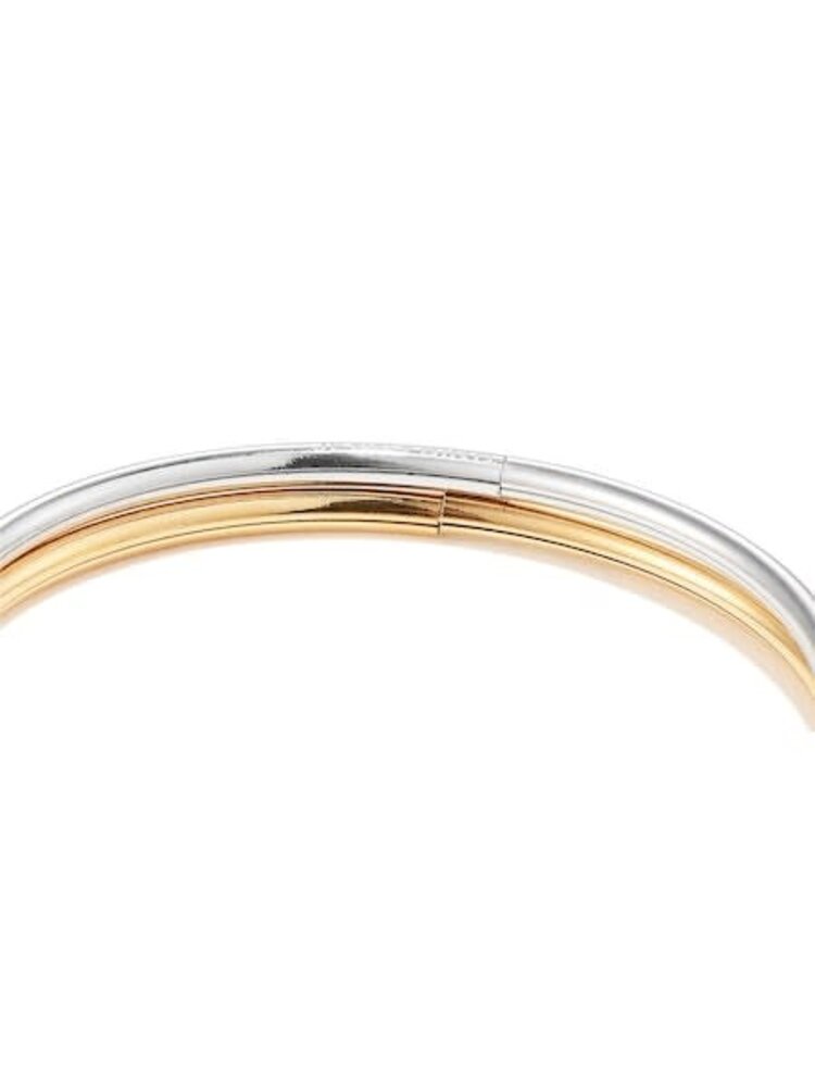 Jenny Bird Dane Bangle Set Two Tone Lg