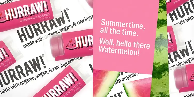 Hurraw Lip Balm Watermelon