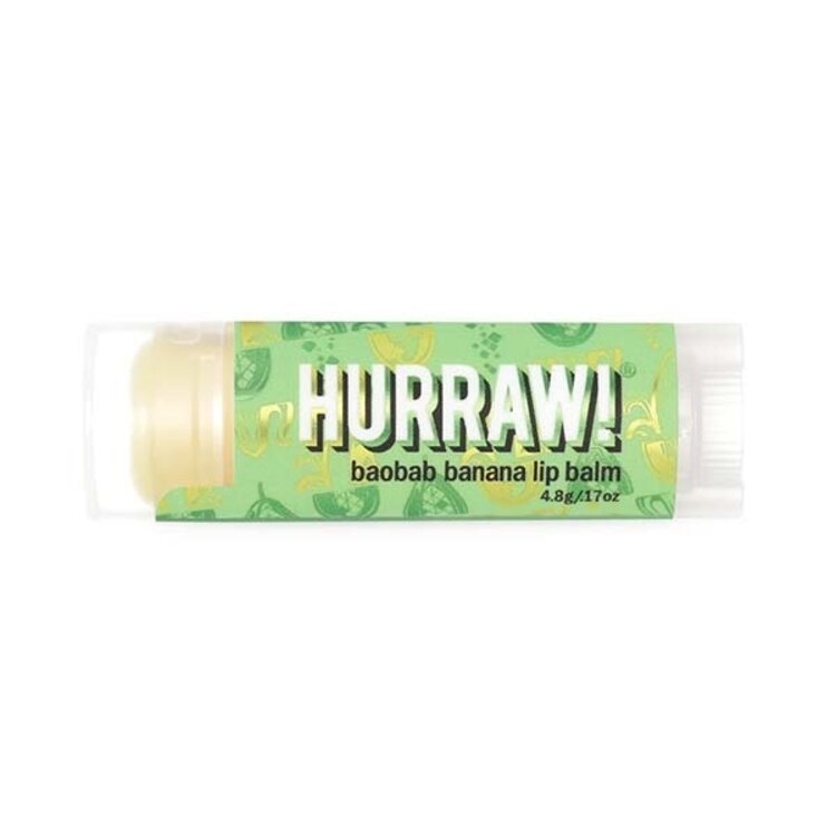 Hurraw Lip Balm Baobab Banana