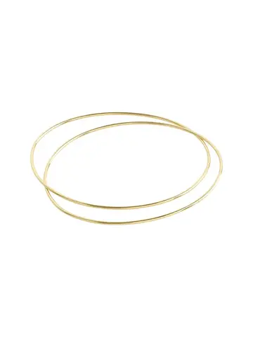 Pilgrim Jewellery Care Recycled Bangles Gold