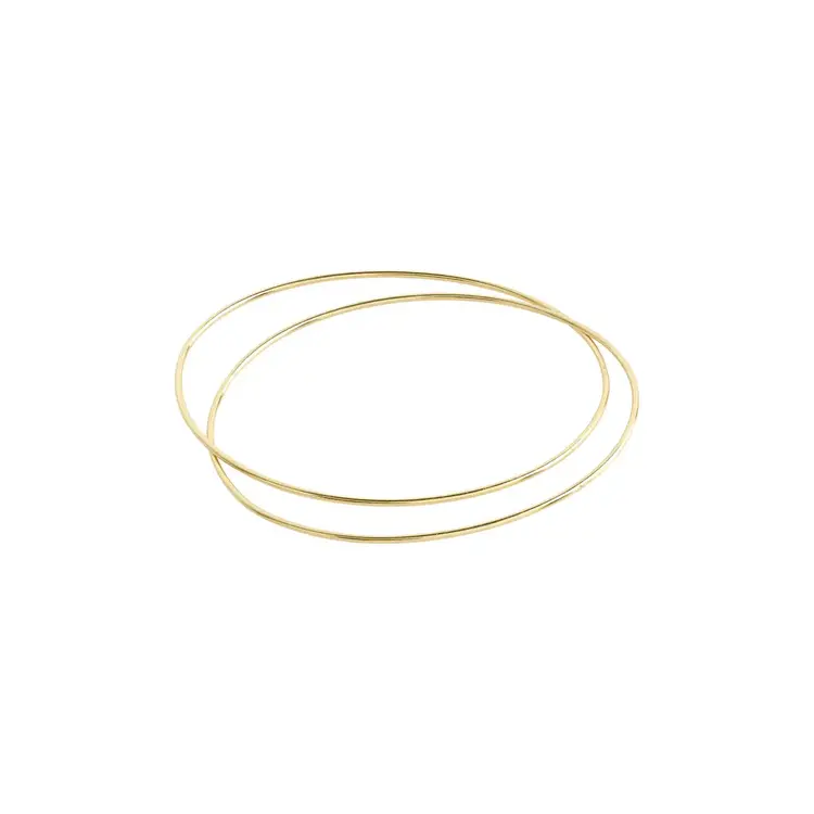 Pilgrim Jewellery Care Recycled Bangles Gold